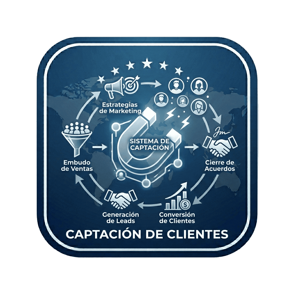 Icono de Captación de Clientes